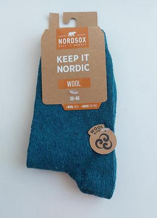 Носки бренда Nordsox, модель "woolatch quick drying", доступные в размерах 36-40