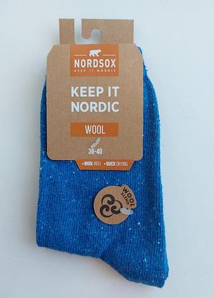 Носки бренда nordsox, модель "woolatch quick drying", доступные в размерах 36-40