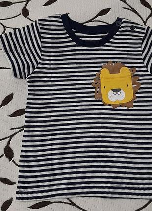 Футболка 100% хлопок на мальчика 1-1,5 года, фирмы matalan