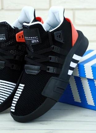 Чоловічі кросівки adidas eqt black/red/white