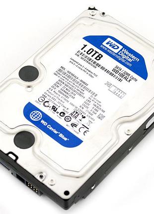Жесткий диск western digital 1tb 7200rpm 32mb (wd10ealx-009ba0) 3.5" sataiii бу