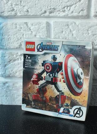 Lego marvel avengers капитан америка: механическая броня (76168) упаковано