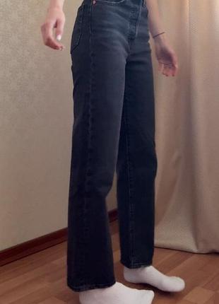 Джинси жіночі levis темно сірі
