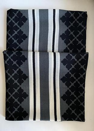 ✨ роскошный шерстяной палантин by malene birger 100% wool signature flower (100×200 см)