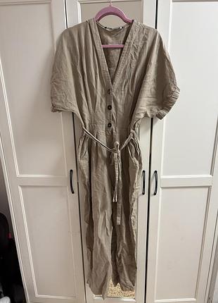 Комбінезон жіночий льон zara