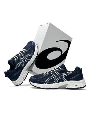 Мужские кроссовки asics gel-venture 6 navy white