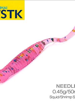 Силиконовая приманка jp baits needles 1 - 50 мм (30 шт.) с интенсивным ароматом креветки