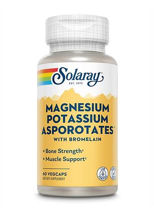 Magnesium & potassium asporotate - 60 vcaps
