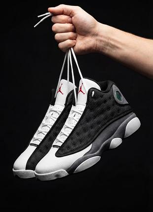 Кроссовки air jordan 13 retro black flint