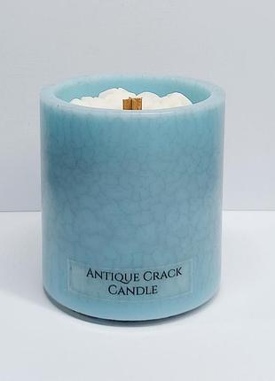 Свеча ручной работы "antique crack 2"