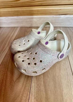 Крокси crocs на дівчинку 18 см13