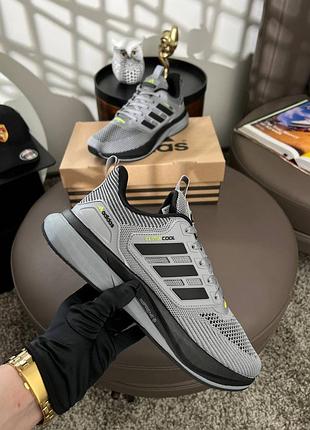 Мужские кроссовки adidas climacool lightstrike pro light grey black