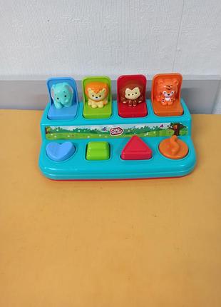 Развивающая игрушка сафари, chad valley pop up &amp; surprise jungle animals, спливающие животные