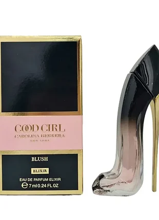 Парфюмированная вода женская carolina herrera good girl blush elixir, 7 мл