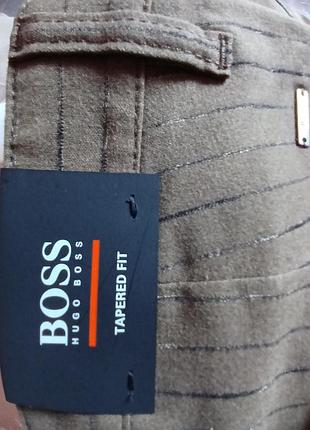 Брюки hugo boss оригинал, tapered fit, р. 32/32.