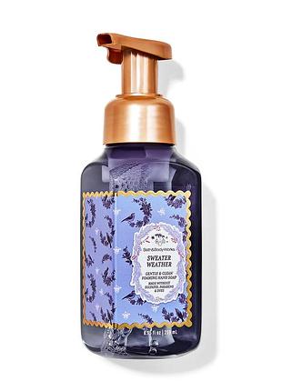 Рідке мило-піна для рук bath & body works (667659417506) sweater weather gentle & clean foaming hand soap 259 мл