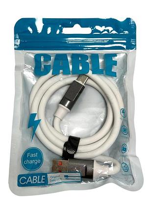 Кабель usb-usb type-c (1m), белый