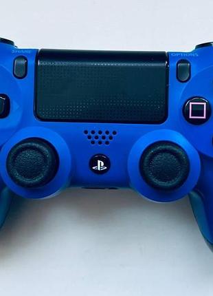 Геймпад sony playstation 4, черно-синий, б/у