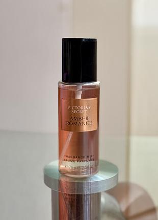 Парфумований міні спрей для тіла victoria’s secret amber romance