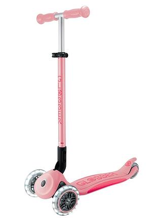 Самокат globber elite lights pastel pink