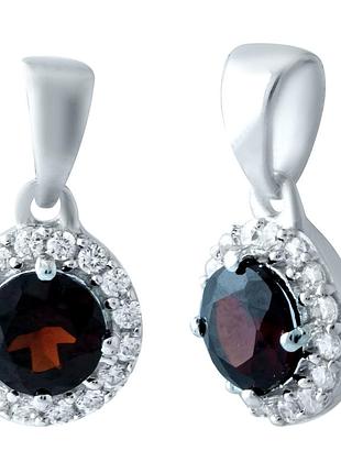 Срібна підвіска високої якості з гранатом 0.853ct (1911167)