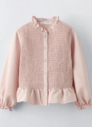 New collection! ніжна сорочка/блуза/туніка zara для дівчинки 11-12 років