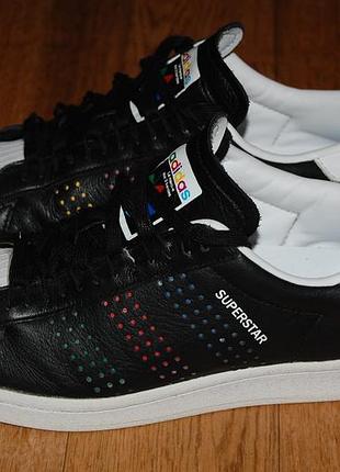 Кожаные кроссовки 41 р adidas superstar