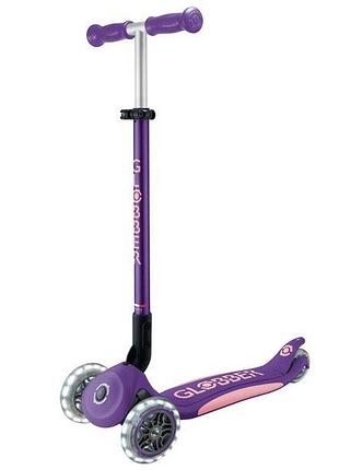Самокат globber elite lights purple