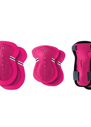 Защитный комплект для детей globber fuschia 25-50 кг
