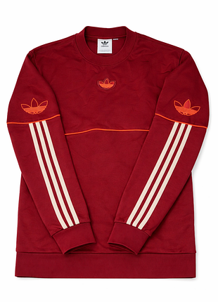Червоний світшот від adidas