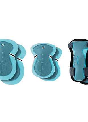 Защитный комплект для детей globber pastel blue до 25 кг