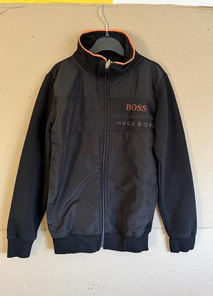 Hugo boss олімпійка куртка кофта мастерка чорна 146-152 оригінал