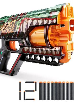 Скорострельный бластер x-shot skins griefer beast out 12 патронов (36561a)