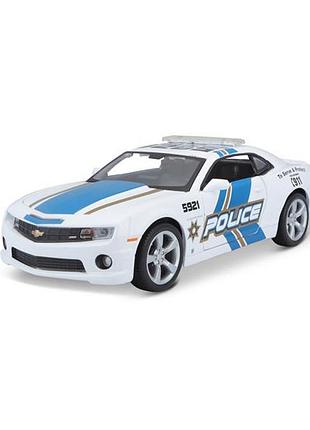 Автомодель maisto 2010 chevrolet camaro ss rs police белый 1:24 (31208 white)
