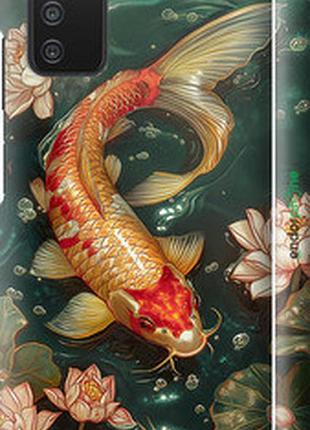 Чехол на samsung galaxy a03s a037f мелодия лотоса "6106m-2381-2448"