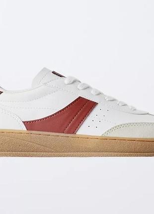 Шкіряні кросівки zara 34 р.