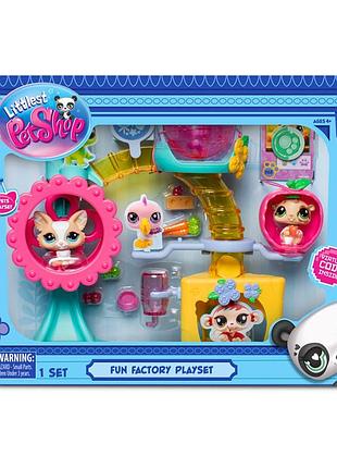Игровой набор littlest pet shop – фабрика развлечений
