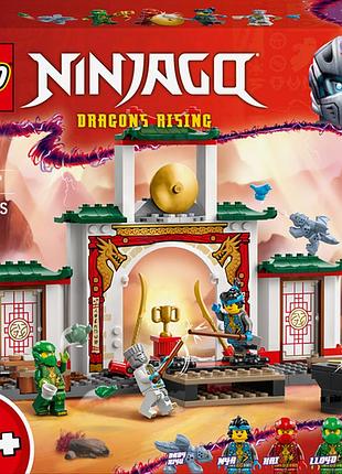 Конструктор lego ninjago храм ниндзя спин-джитсу 158 деталей (71831)
