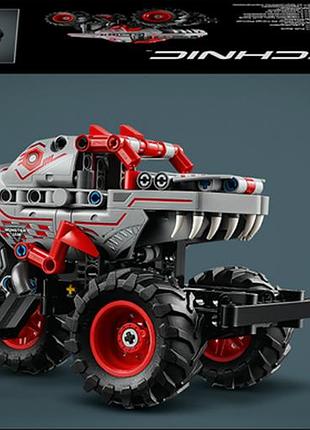 Конструктор lego technic monster jam thunderroarus з інерційним двигуном 232 деталі (42200) 3