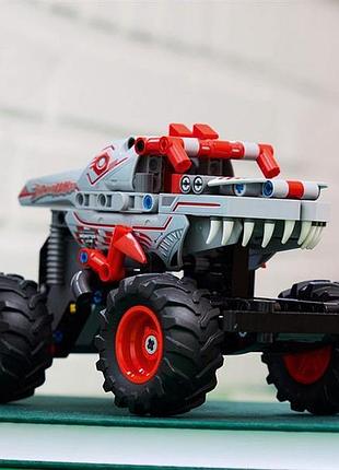 Конструктор lego technic monster jam thunderroarus з інерційним двигуном 232 деталі (42200) 7
