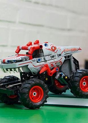 Конструктор lego technic monster jam thunderroarus з інерційним двигуном 232 деталі (42200) 10