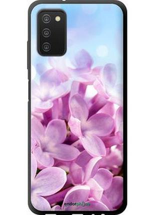 Чехол на samsung galaxy a03s a037f сирень "527b-2381-2448"