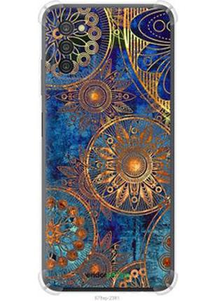Чохол на samsung galaxy a03s a037f золотий візерунок "678sp-2381-2448"