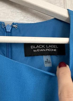 Блакитна сукня black label 2