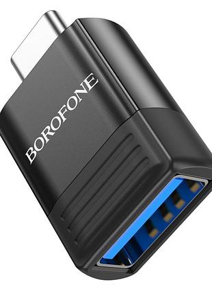 Перехідник otg type-c/usb3.0 borofone bv18 адаптер