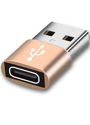 Переходник otg usb2.0/type-c адаптер