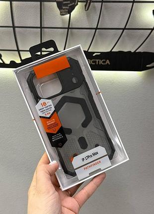 Броньований чохол iphone 17 pro max з magsafe armorhex, протиударний чохол на iphone 17 pro max з magsafe