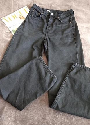 Чорні молодіжні жіночі джинси zara, р. 34, бангладеш