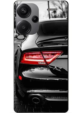 Чехол силиконовый бампер для xiaomi redmi note 13 pro plus 5g с рисунком audi ауди машина авто