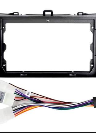 Переходная рамка 9" toyota corolla 2006–2013 под магнитолу, фасция панели